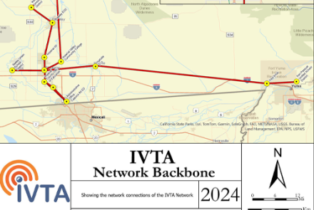 IVTA Network Backbone Map 2024
